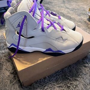Jordan Tru Flight Purple Venom Sneakers